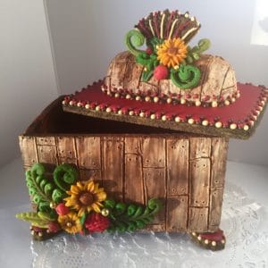 One of Ceci's cake art creations.